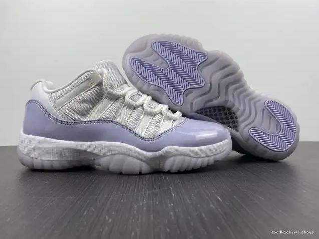 Cheap Violet Low Jordan Air AH7860-101 11 Pure WMNS 0428